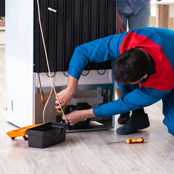 how much do you charge for refrigerator repair services in Muskegon County Michigan